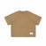 Kid's Cupro Tee - Sepia Brown - G R A Y E