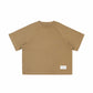 Kid's Cupro Tee - Sepia Brown - G R A Y E