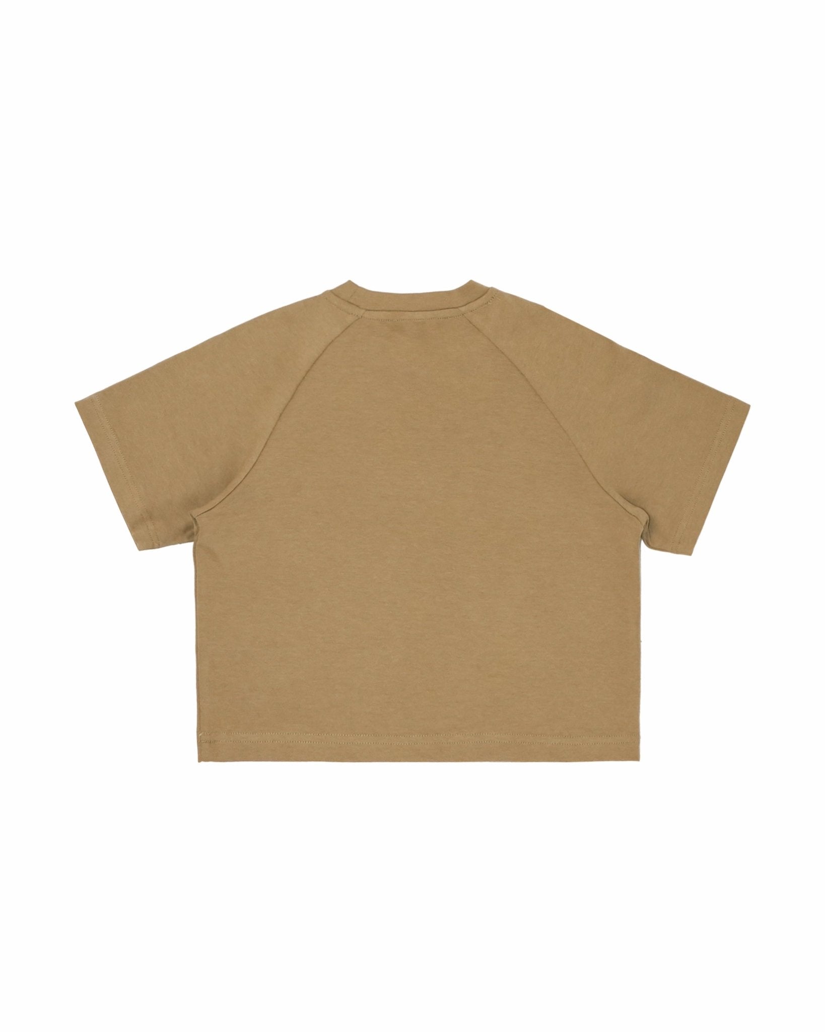 Kid's Cupro Tee - Sepia Brown - G R A Y E