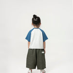 Kid's Cupro Tee - Sky - G R A Y E
