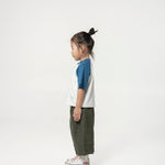 Kid's Cupro Tee - Sky - G R A Y E