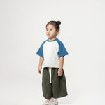 Kid's Cupro Tee - Sky - G R A Y E