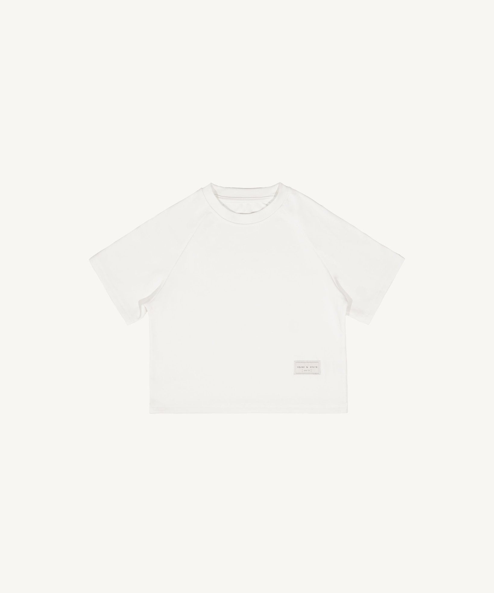 Kid's Cupro Tee - White - G R A Y E