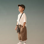 Kid's Cupro Tee - White - G R A Y E