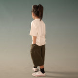 Kid's Cupro Tee - White - G R A Y E