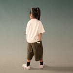 Kid's Cupro Tee - White - G R A Y E