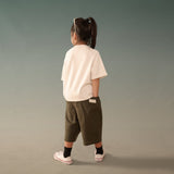 Kid's Cupro Tee - White - G R A Y E