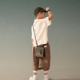 Kid's Cupro Tee - White - G R A Y E
