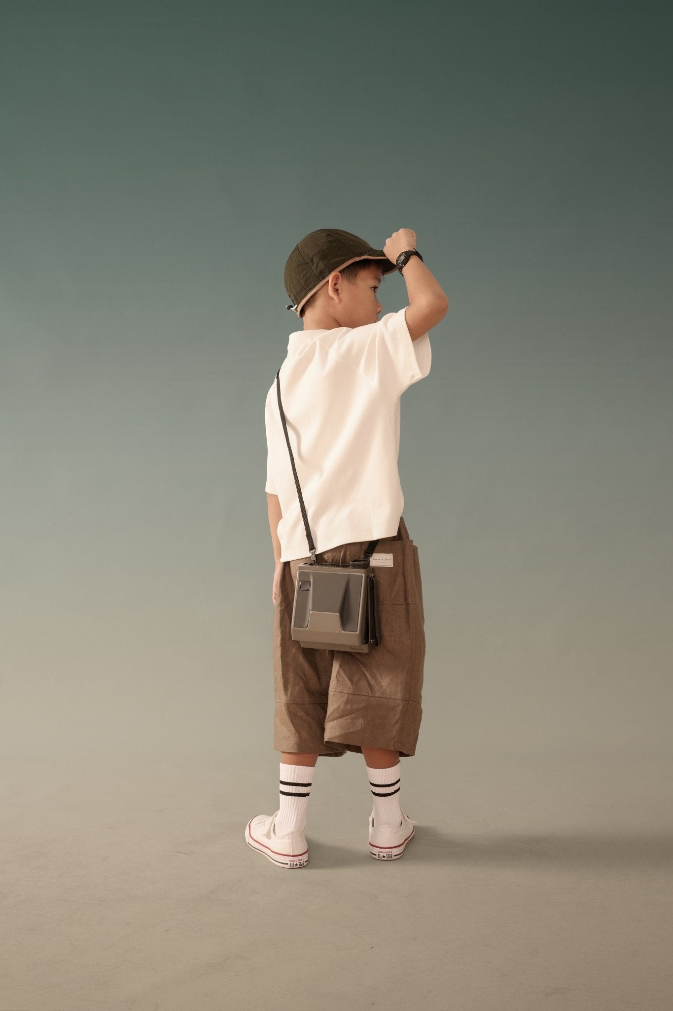 Kid's Cupro Tee - White - G R A Y E