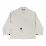 Kimono Buckle Jacket - Steel - G R A Y E