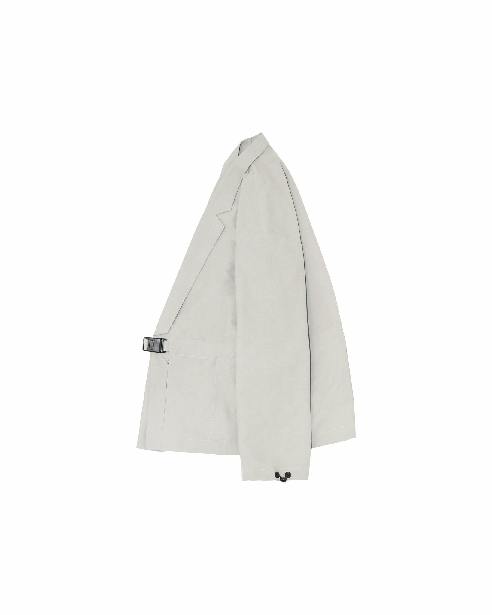 Kimono Buckle Jacket - Steel - G R A Y E