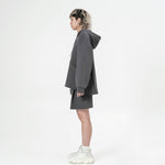 Multi-Pocket Hoodie - Graphite - G R A Y E