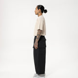Multi-Pocket Ripstop Pants - Black - G R A Y E