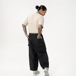 Multi-Pocket Ripstop Pants - Black - G R A Y E