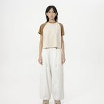 Multi-Pocket Ripstop Pants - White - G R A Y E