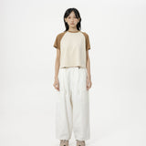 Multi-Pocket Ripstop Pants - White - G R A Y E