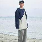 One-Piece Tsuno Bag - Denim Black - G R A Y E