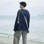 One-Piece Tsuno Bag - Denim Black - G R A Y E