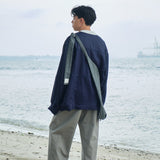 One-Piece Tsuno Bag - Denim Black - G R A Y E