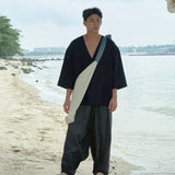 One-Piece Tsuno Bag - Denim Blue - G R A Y E