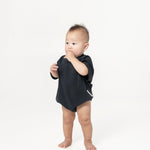 Oversized Baby Onesie - Gun Metal Grey - G R A Y E
