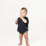 Oversized Baby Onesie - Gun Metal Grey - G R A Y E