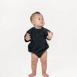 Oversized Baby Onesie - Gun Metal Grey - G R A Y E
