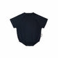 Oversized Baby Onesie - Gun Metal Grey - G R A Y E