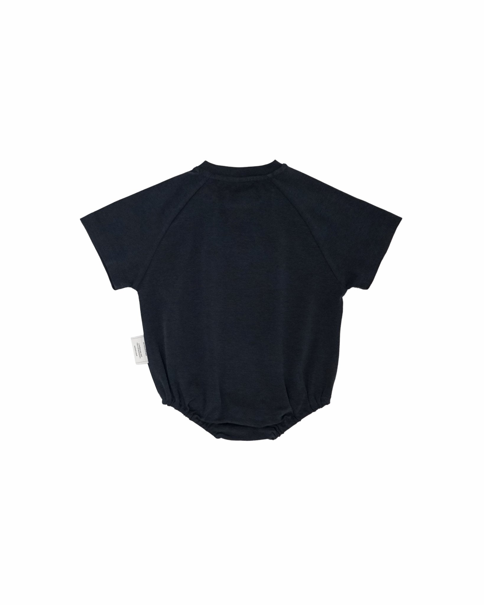 Oversized Baby Onesie - Gun Metal Grey - G R A Y E