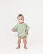 Oversized Baby Onesie - Pistachio Green - G R A Y E