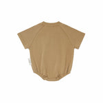 Oversized Baby Onesie - Sepia Brown - G R A Y E