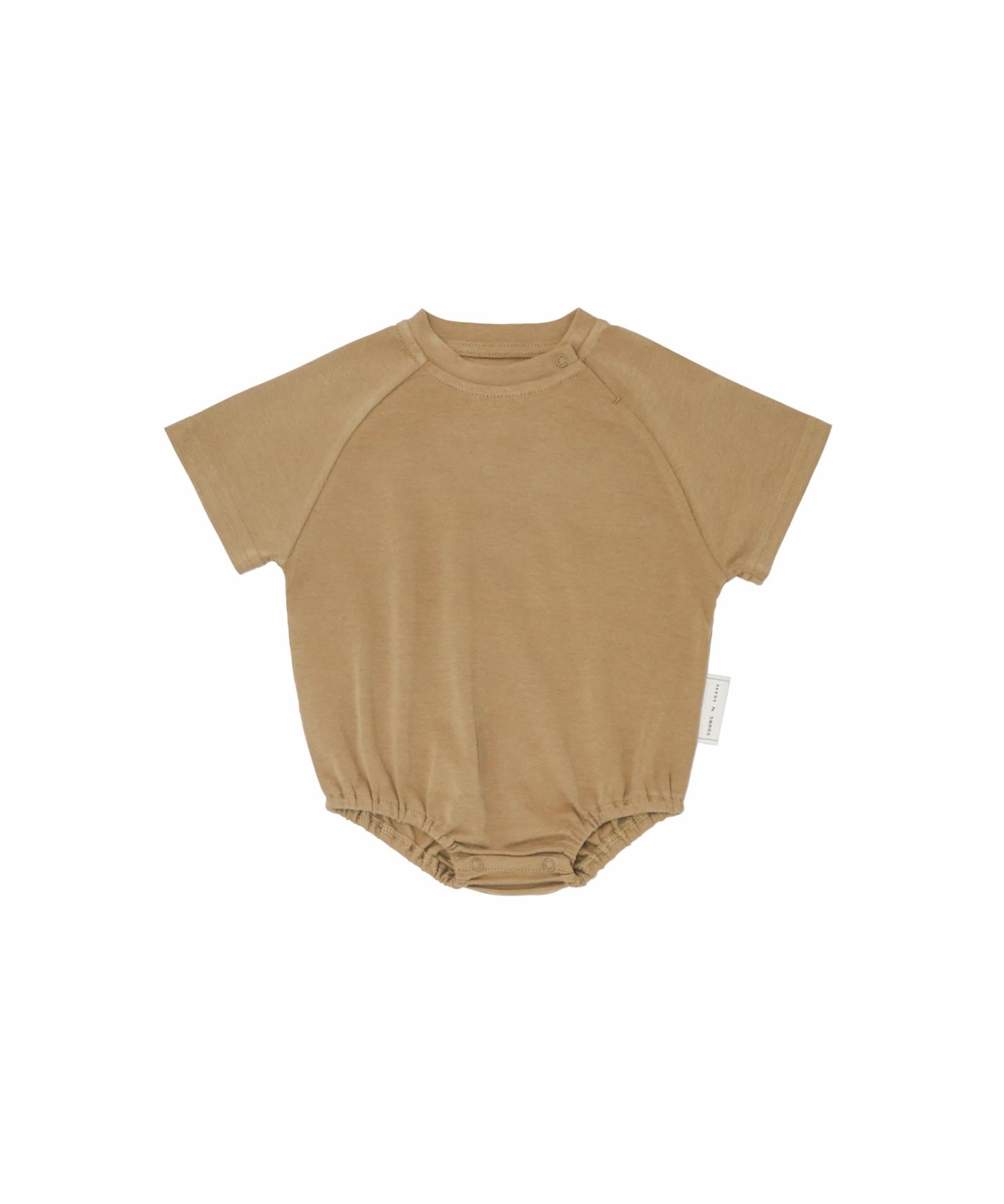 Oversized Baby Onesie - Sepia Brown - G R A Y E