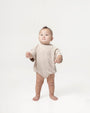 Oversized Baby Onesie - Stone - G R A Y E