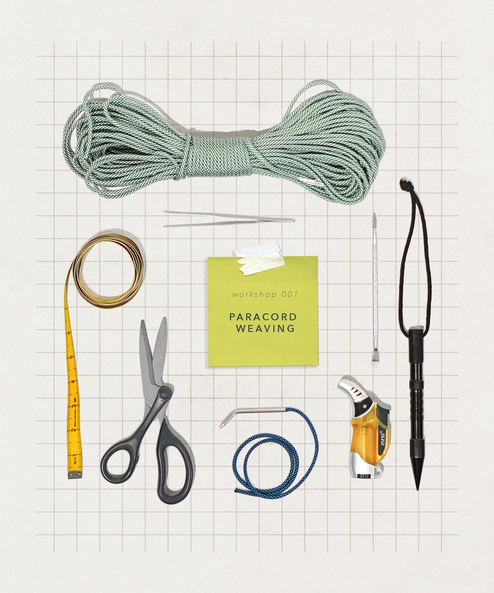 Paracord Weaving Workshop - G R A Y E