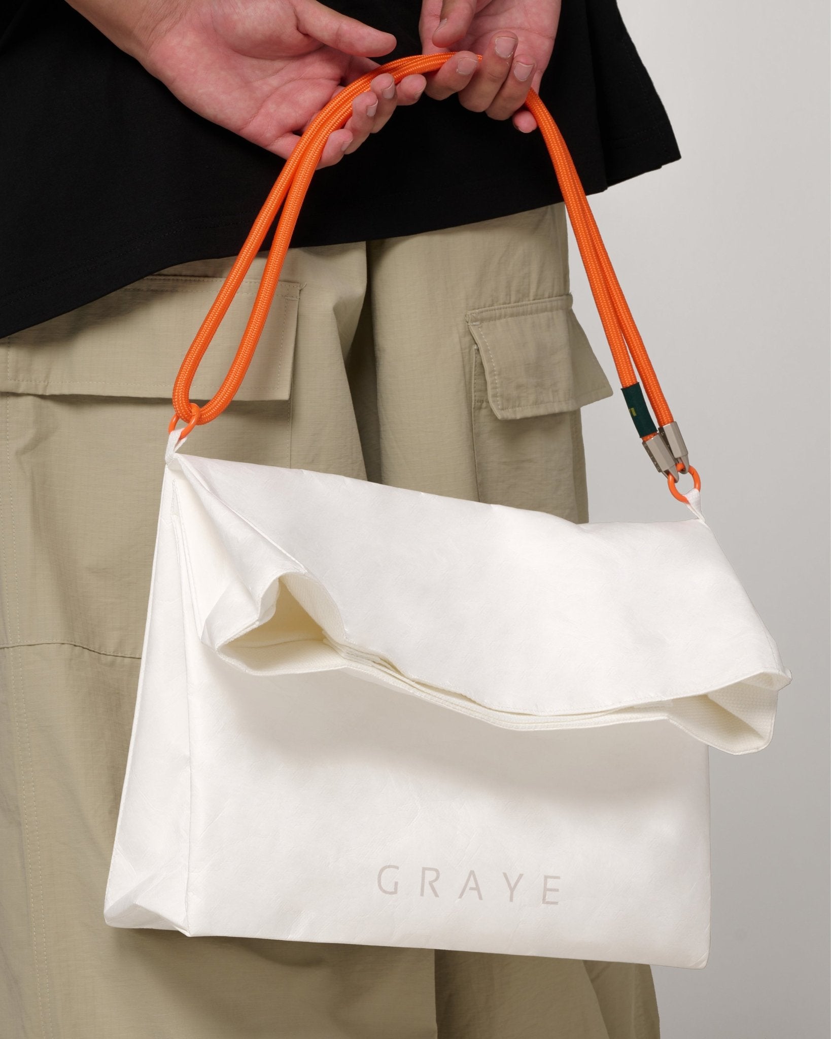 Reusable Tyvex Store Tote - G R A Y E